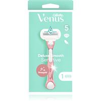 Gillette Venus Deluxe Smooth Sensitive Rosegold shaver + replacement heads 1 pc