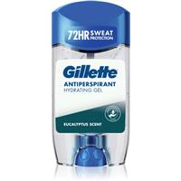 Gillette Antiperspirant Hydrating Gel Eucalyptus Scent antiperspirant gel with moisturising effect for men 70 ml