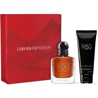 Armani Emporio Stronger With You Intensely gift set for men