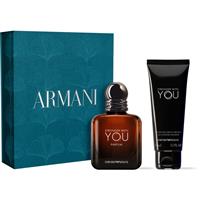 Armani Emporio Stronger With You Parfum gift set for men