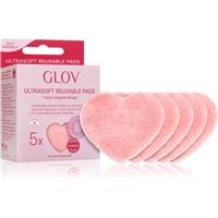GLOV Heart-Shaped Ultrasoft washable cotton pads 5 pc