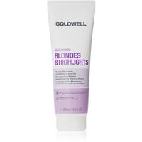 Goldwell Dualsenses Blondes & Highlights Toning Shampoo purple toning shampoo 250 ml