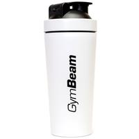 GymBeam Shaker Steel sports shaker colour White 739 ml