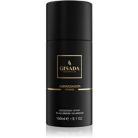 Gisada Ambassador Intense deodorant spray aluminium-free for men 150 ml