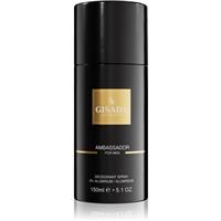 Gisada Ambassador deodorant spray aluminium-free for men 150 ml