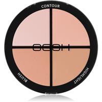 Gosh Contour'n Strobe contouring and highlighting palette shade 001 Light 15 g
