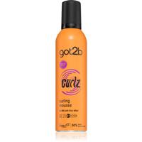 got2b Curlz hair mousse for curl definition 250 m