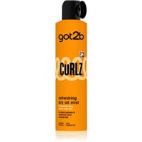 got2b Curlz Refreshing Dry Oil Mist dry oil mist for wavy and curly hair 200 ml