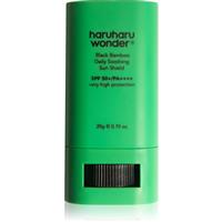 Haruharu Wonder Black Bamboo Daily Soothing Sun Shield sunscreen stick with soothing effect SPF 50+ 20 g