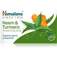 Himalaya Herbals Neem & Turmeric bar soap with antibacterial ingredients 75 g