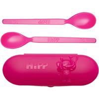 Hipp Spoons Set dinnerware set for travelling Pink