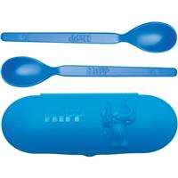 Hipp Spoons Set dinnerware set for travelling Blue