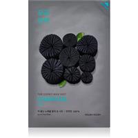 Holika Holika Pure Essence Charcoal cleansing face sheet mask with activated charcoal 23 ml