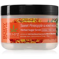 HEMPZ Sweet Pineapple Honey Melon body scrub 176 g