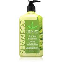 HEMPZ Tea Tree & Chamomile light moisturising shampoo for hair 500 ml