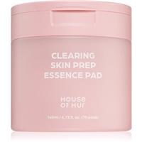 House of Hur Clearing Skin Prep Essence Pad exfoliating cleansing pads with moisturising effect 140 ml