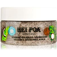 Hei Poa Tahiti Monoi Oil nourishing body scrub with coconut 260 g