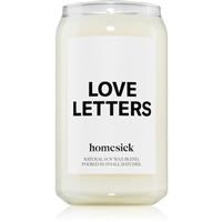 homesick Love Letters scented candle 390 g