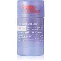 hello sunday the take-out one invisible sun stick protective moisturising stick SPF 50 25 g