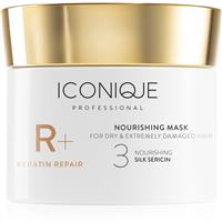 ICONIQUE Professional R+ Keratin repair Nourishing mask restoring mask for dry and damaged hair 100 ml