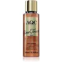 IDC Institute Glow Touch Gold body mist with glitter 250 ml