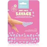 IDC Institute Foot Sock Savage exfoliating mask for legs 1 pc
