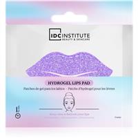 IDC Institute Glitter Lip Purple hydrogel lip mask 1 pc