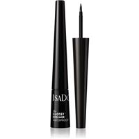 IsaDora Glossy Eyeliner waterproof eyeliner shade 40 Chrome Black 2,5 ml