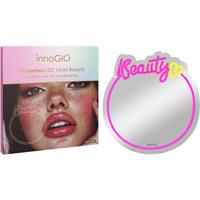 innoGIO Vibes Beauty GIO-759BY cosmetic mirror with LED backlight 32,5 cm x 34cm x 1cm 1 pc
