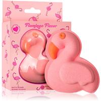 I Heart Revolution Bath Fizzer Flamingo bath bomb with aroma Pineapple & Peach 110 g