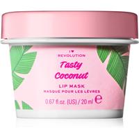 I Heart Revolution Tasty Coconut hydrating lip mask with coconut oil 20 ml