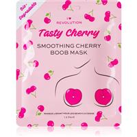 I Heart Revolution Tasty Cherry intensive hydrogel mask to firm the neckline 2 pc