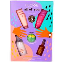 I Love All of You gift set for the body
