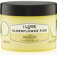 I Love Elderflower Fizz body butter 330 ml