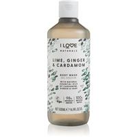 I Love Naturals Lime, Ginger & Cardamom shower gel 500 ml