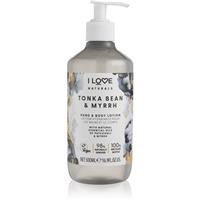 I Love Naturals Tonka Bean & Myrrh body lotion 500 ml