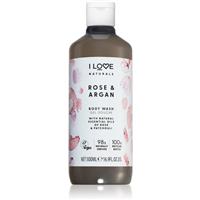 I Love Naturals Rose & Argan delicious shower gel with rose fragrance 500 ml