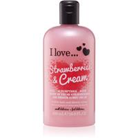 I Love Strawberries & Cream shower and bath cream 500 ml