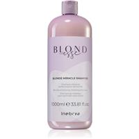 Inebrya BLONDesse Blonde Miracle Shampoo cleansing detoxifying shampoo for blonde hair 1000 ml