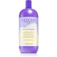 Inebrya BLONDesse No-Yellow Shampoo shampoo for neutralising brassy tones for blonde and grey hair 1000 ml