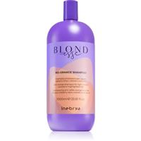 Inebrya BLONDesse No-Orange Shampoo nourishing shampoo neutralising brass tones 1000 ml