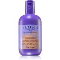 Inebrya BLONDesse No-Orange Shampoo nourishing shampoo neutralising brass tones 300 ml