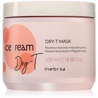 Inebrya Ice Cream Dry-T Mask nourishing mask for dry, stressed hair 500 ml