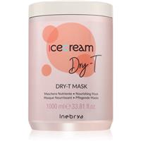 Inebrya Ice Cream Dry-T Mask nourishing mask for dry, stressed hair 1000 ml