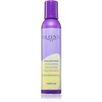 Inebrya BLONDesse No-Yellow Mask mousse conditioner neutralising yellow tones 250 ml