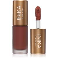 INIKA Organic Lip Oil Collagen + Squalane tinted lip oil with collagen shade Cinnamon 5 ml