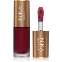 INIKA Organic Lip Oil Collagen + Squalane tinted lip oil with collagen shade Mulberry 5 ml