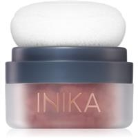 INIKA Organic Puff Pot loose mineral blusher shade Rosy Glow 3 g