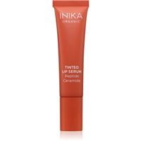 INIKA Organic Tinted Lip Serum Peptide + Ceramide tinted serum for lips shade Rosewood 10 ml