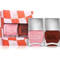 Nails Inc. Check Couture nail polish set